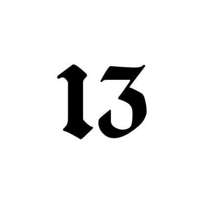 Number 13